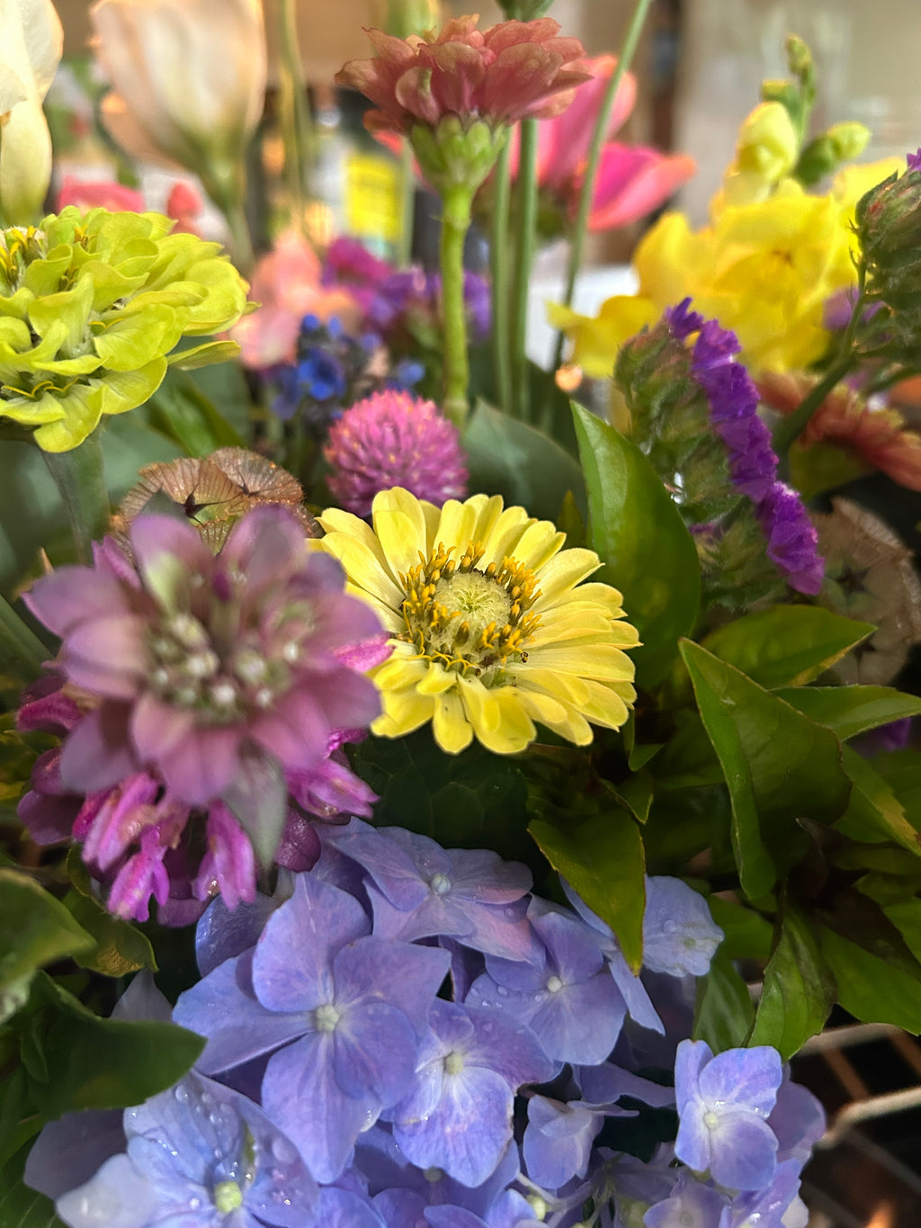 DIY flower bucket